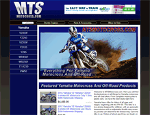 Tablet Screenshot of mtsmotocross.com